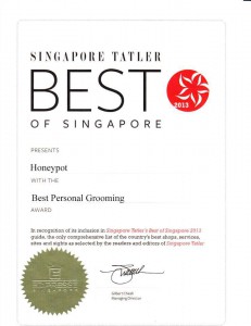 Honeypot waxing salon award